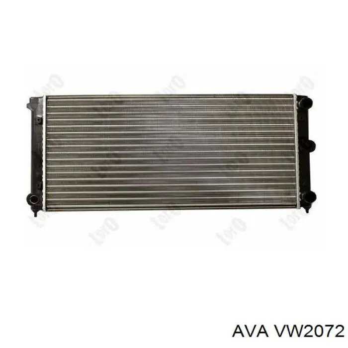 Купити VW2072 AVA Радіатор двигуна