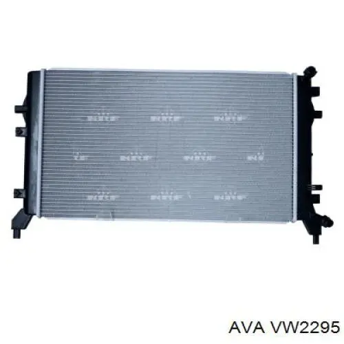 VW2295 AVA радіатор охолодження двигуна