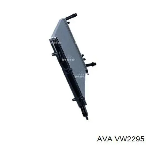 VW2295 AVA Радіатор охолодження двигуна