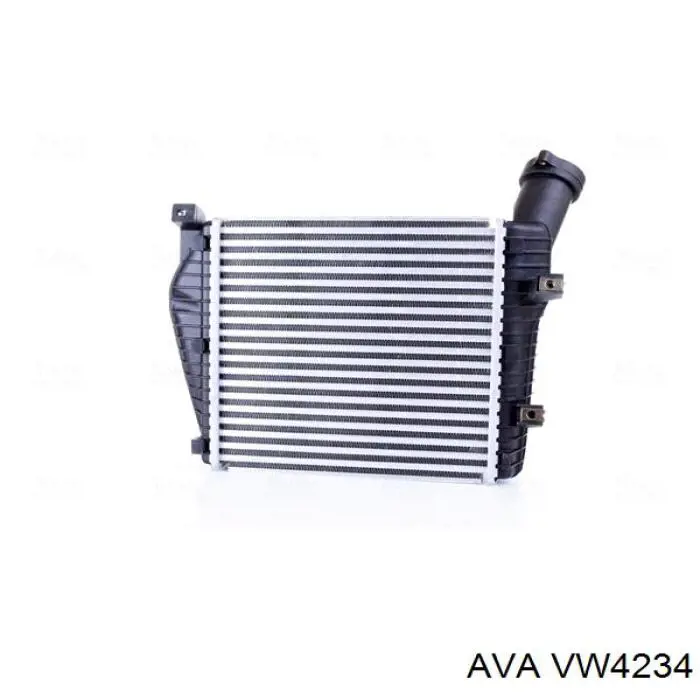 VW4234 AVA радіатор интеркуллера