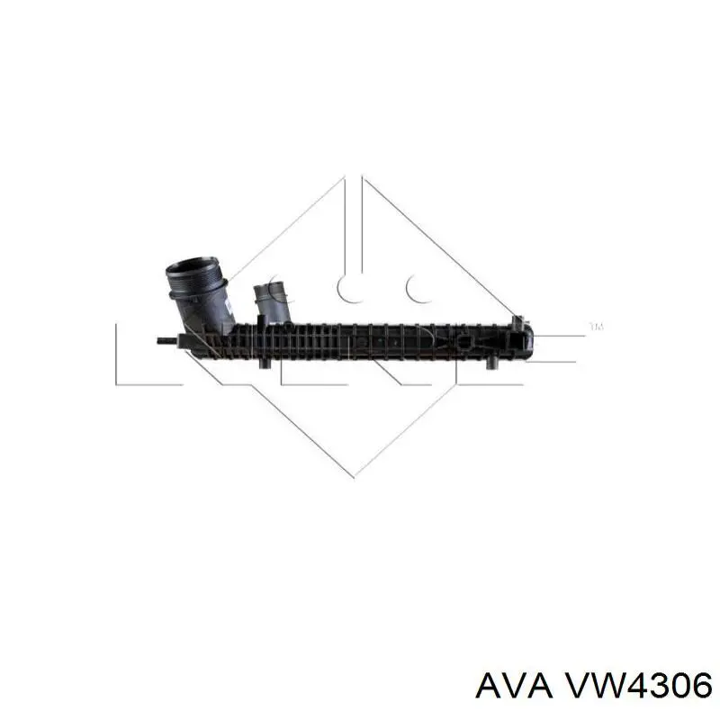 Система охолодження наддувочного повітря AVA VW4306 ціна, від 98.05 USD