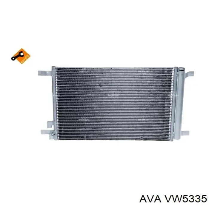 VW5335 AVA Радиатор кондиционера