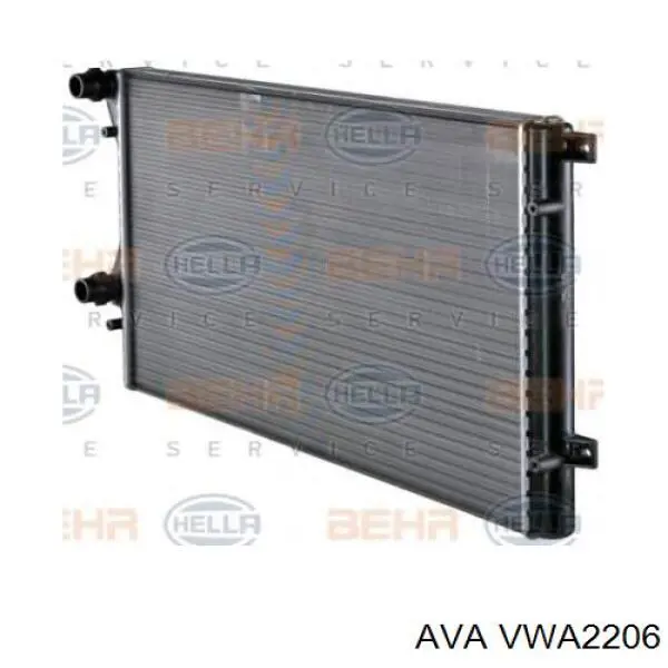 Радіатор VWA2206 AVA