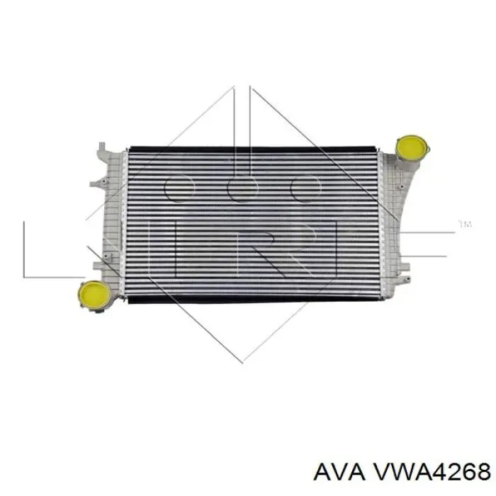 VWA4268 AVA радіатор интеркуллера