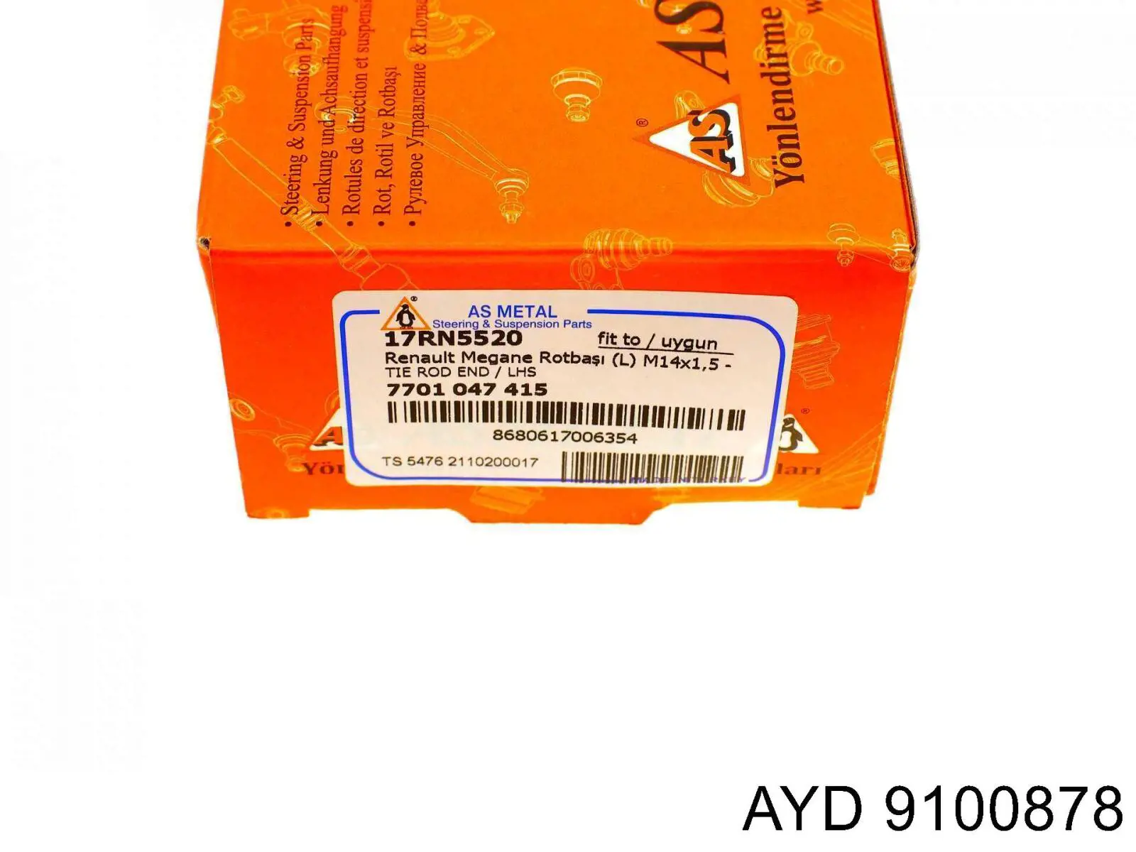 Накінечник рульової тяги, зовнішній Renault (RVI) 8660003572
