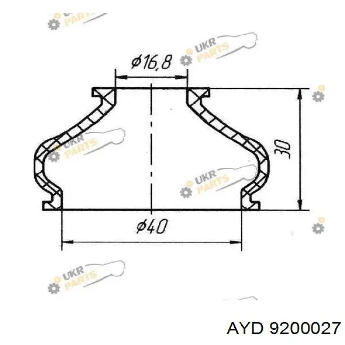 Купити SS1156 DP Group Кульова опора, нижня