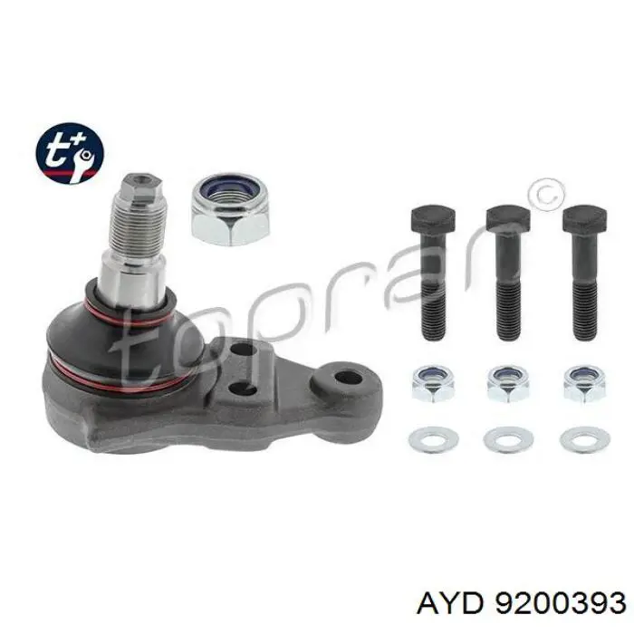 Кульова опора, нижня AYD 9200393 ціна, від 23.49 USD