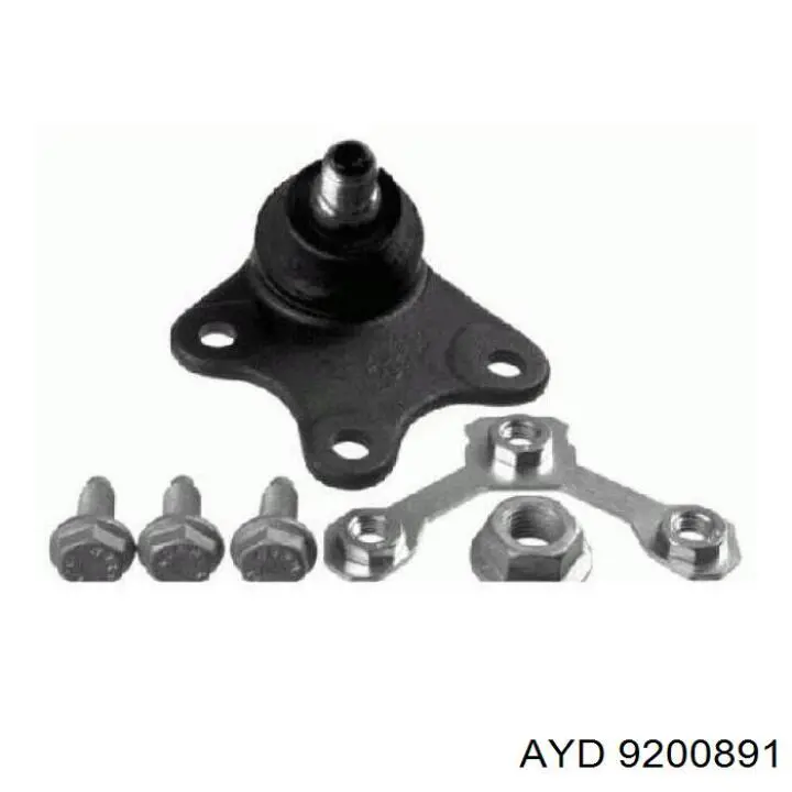 Купити 8Z0407366A VAG Кульова опора, нижня, права