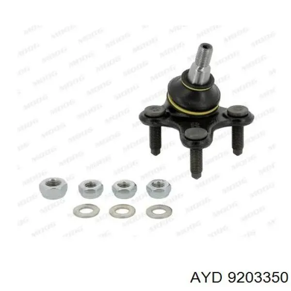 Кульова опора, нижня, права AYD 9203350
