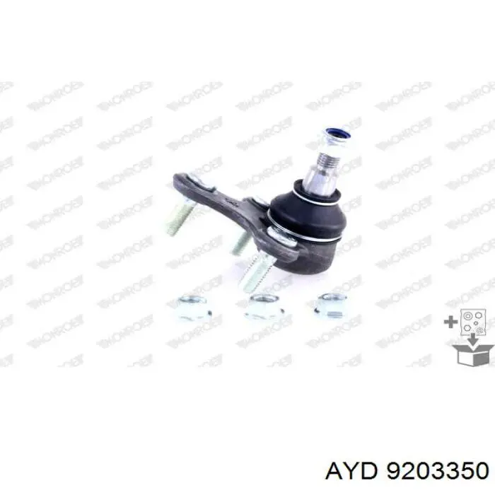 Кульова опора, нижня, права AYD 9203350 ціна, від 9.29 USD