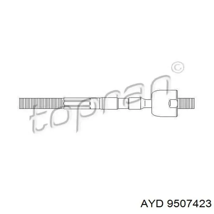 Купити 8660003587 Renault (RVI) Тяга рульова поздовжня