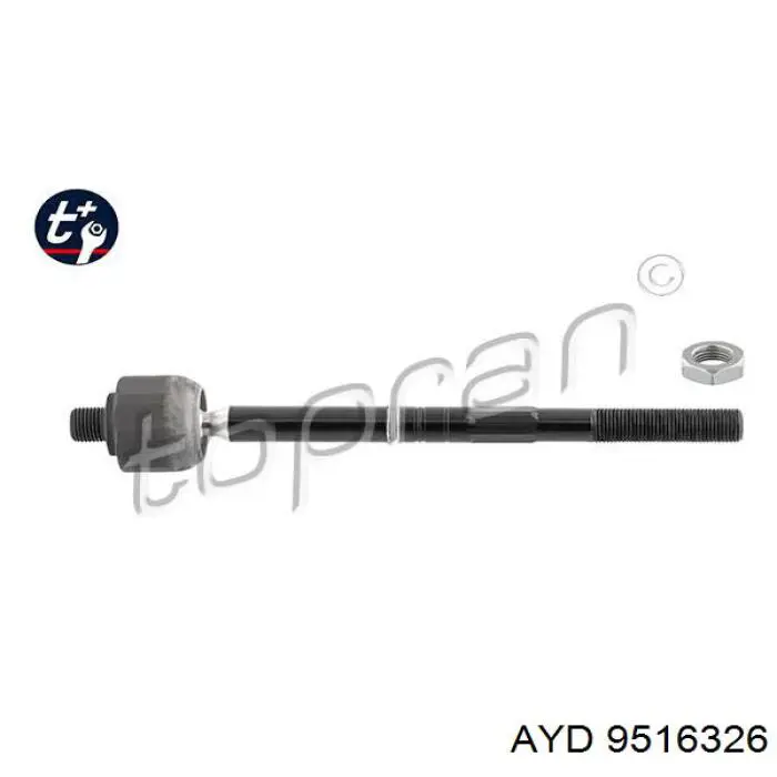 Тяга рульова поперечна Moog MEAX15185 ціна, від 22.16 USD
