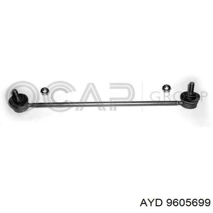 Стійка стабілізатора, переднього, права AYD 9605699 ціна, від 9.08 USD