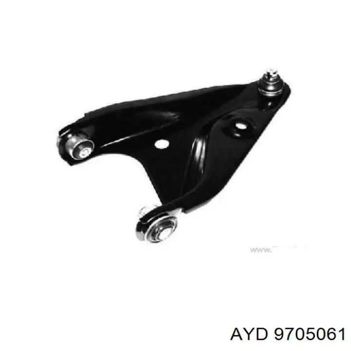 Правий важіль передній нижній підвіски Renault (RVI) 8660005364
