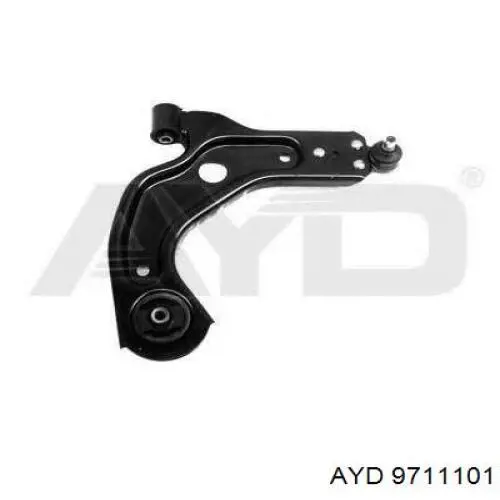 Важіль передньої підвіски нижній, правий AYD 9711101 ціна, від 39.32 USD