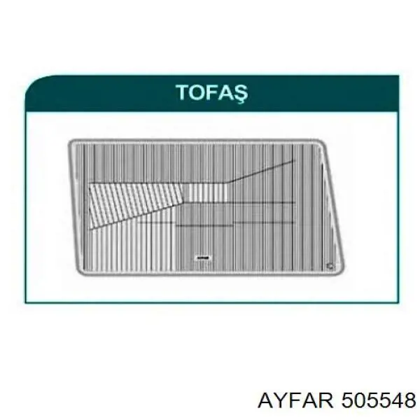 505548 Ayfar Фара правая