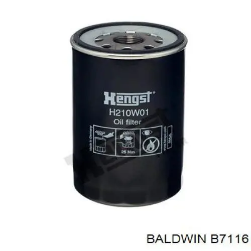 Купити B7116 Baldwin Фільтр очищення масла відцентровий