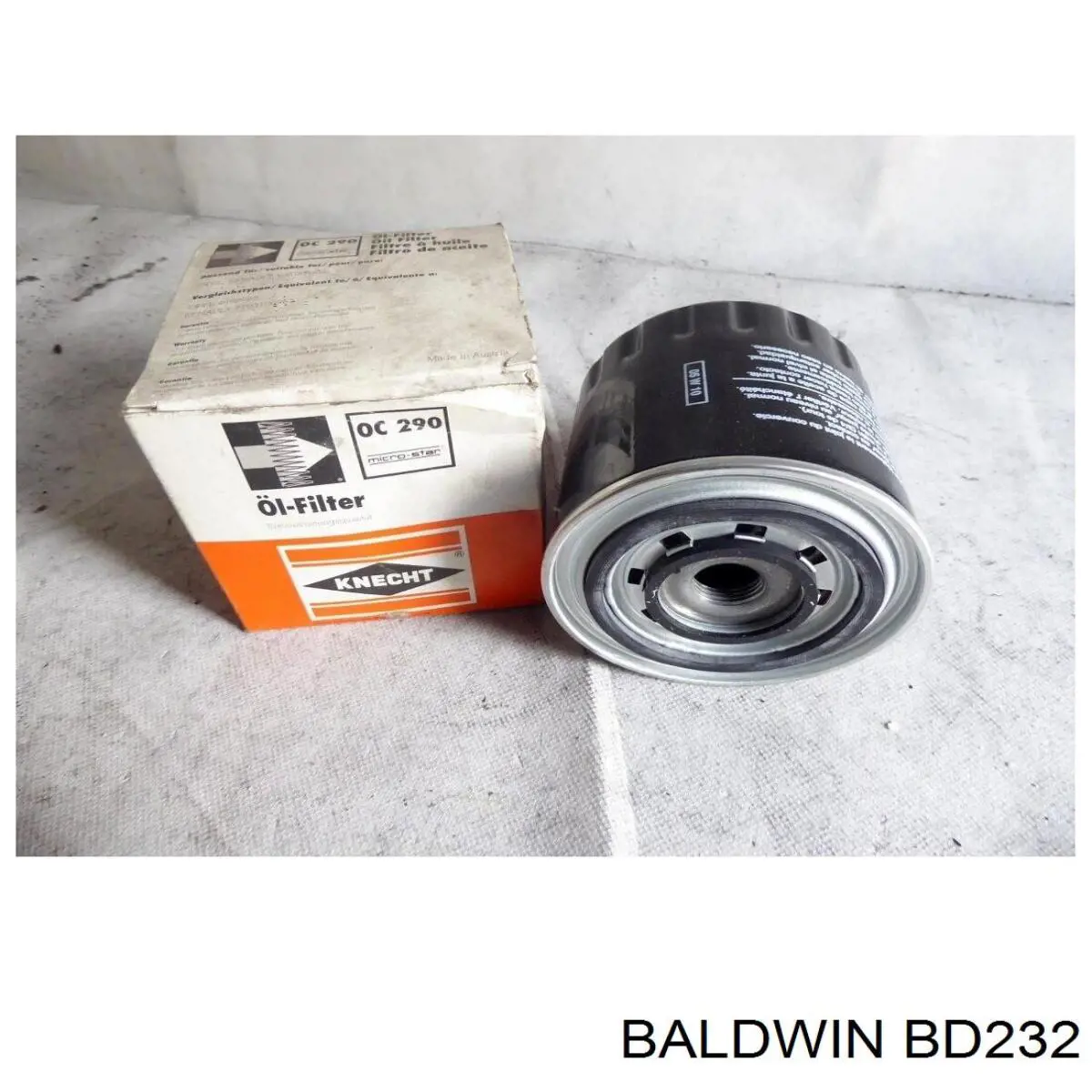 BD232 Baldwin Фільтр масла