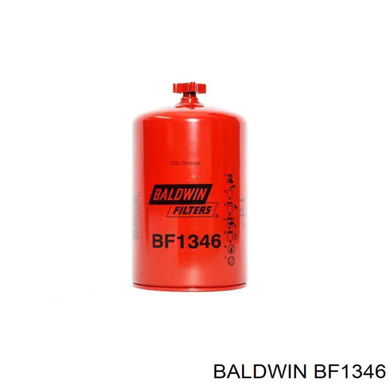 Паливний фільтр BF1346 Baldwin