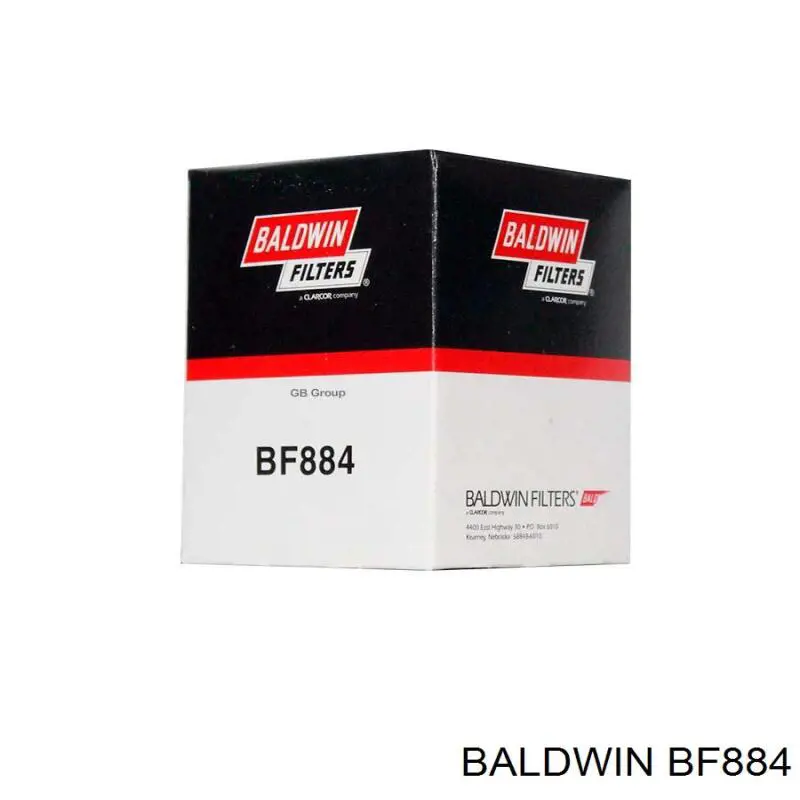 BF884 Baldwin Фільтр палива
