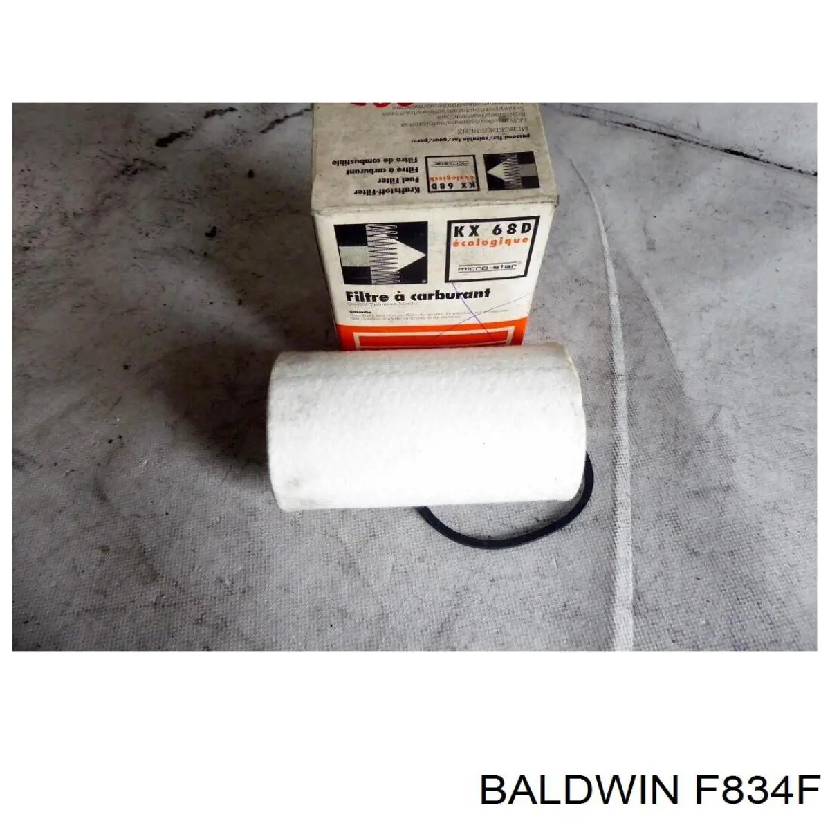 F834F Baldwin Фільтр палива