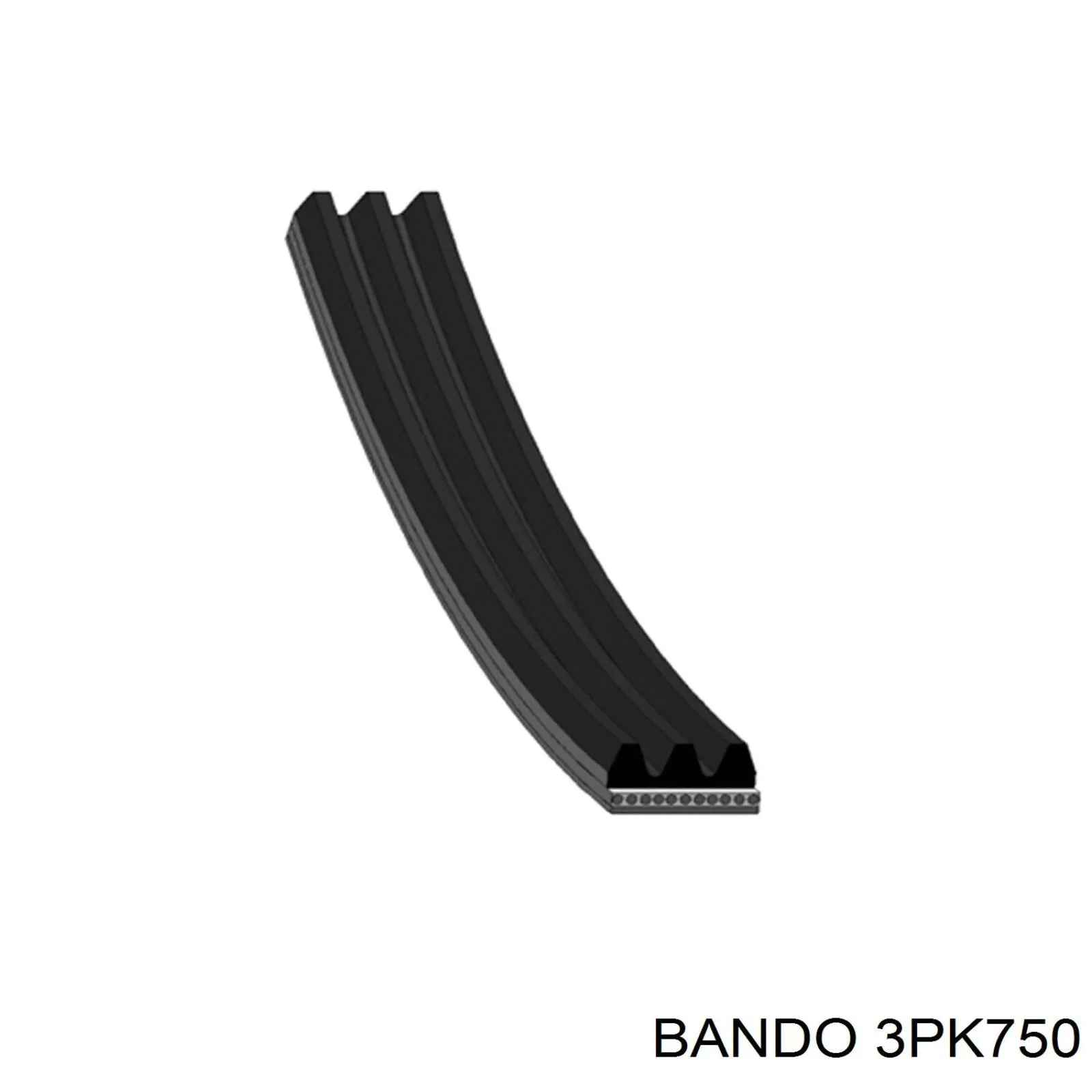 3PK750 Bando ремінь приводний, агрегатів