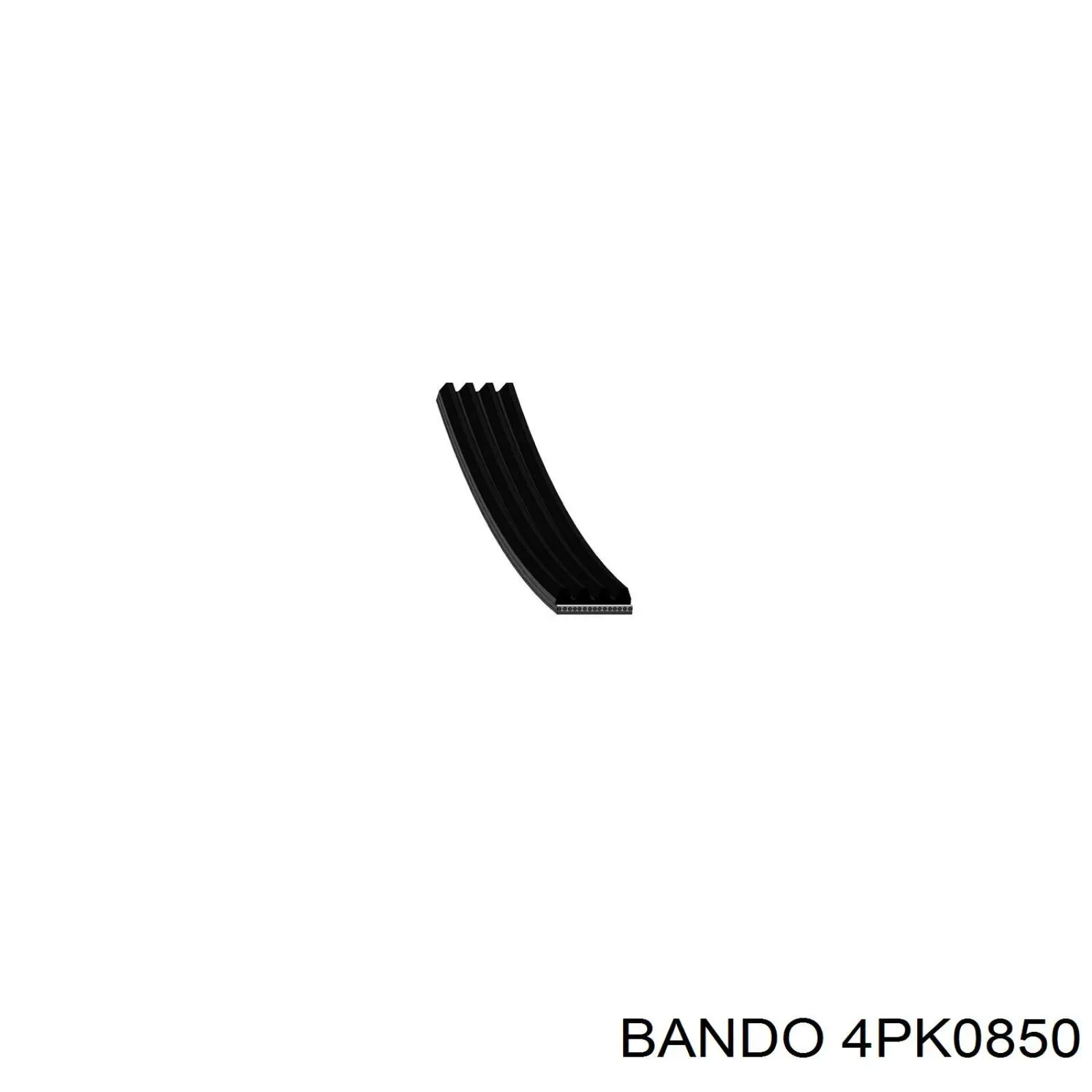 4PK0850 Bando ремінь приводний, агрегатів