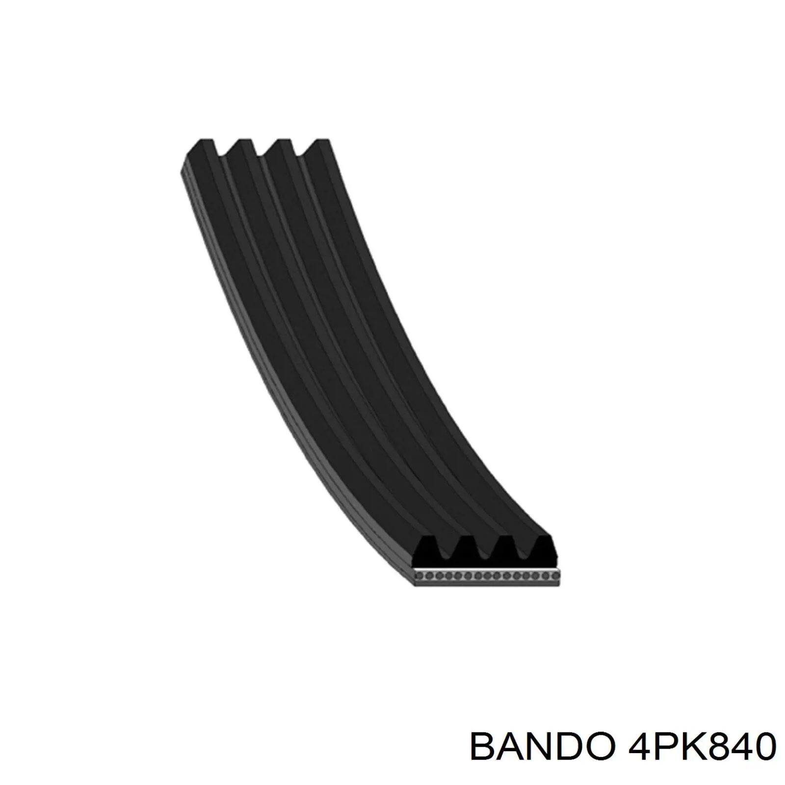 Клиновий ремінь Bando 4PK840 ціна, від 5.52 USD