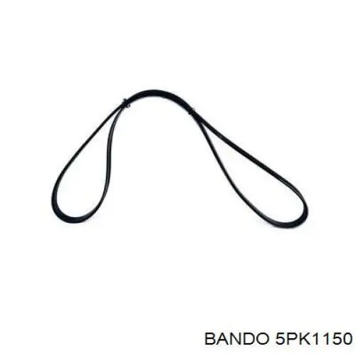 Купити 5PK1150 Bando Ремінь генератора