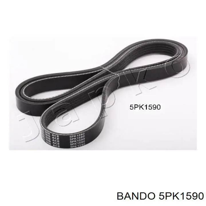 Ремінь приводний, агрегатів 5PK1590 Bando