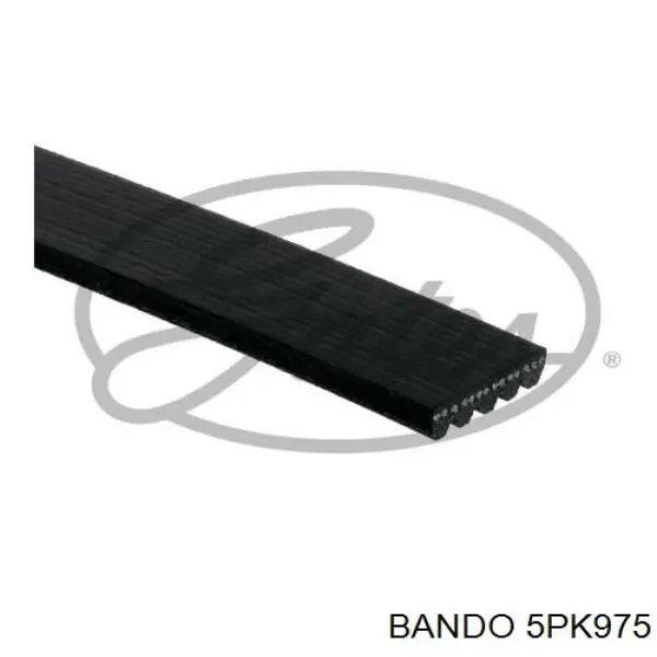 Ремінь генератора 5PK975 Bando