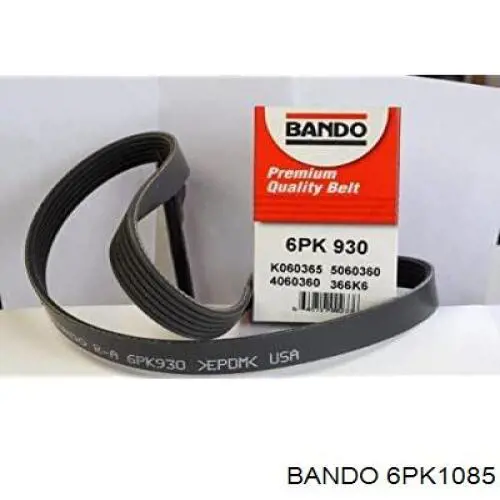 6PK1085 Bando ремінь приводний, агрегатів