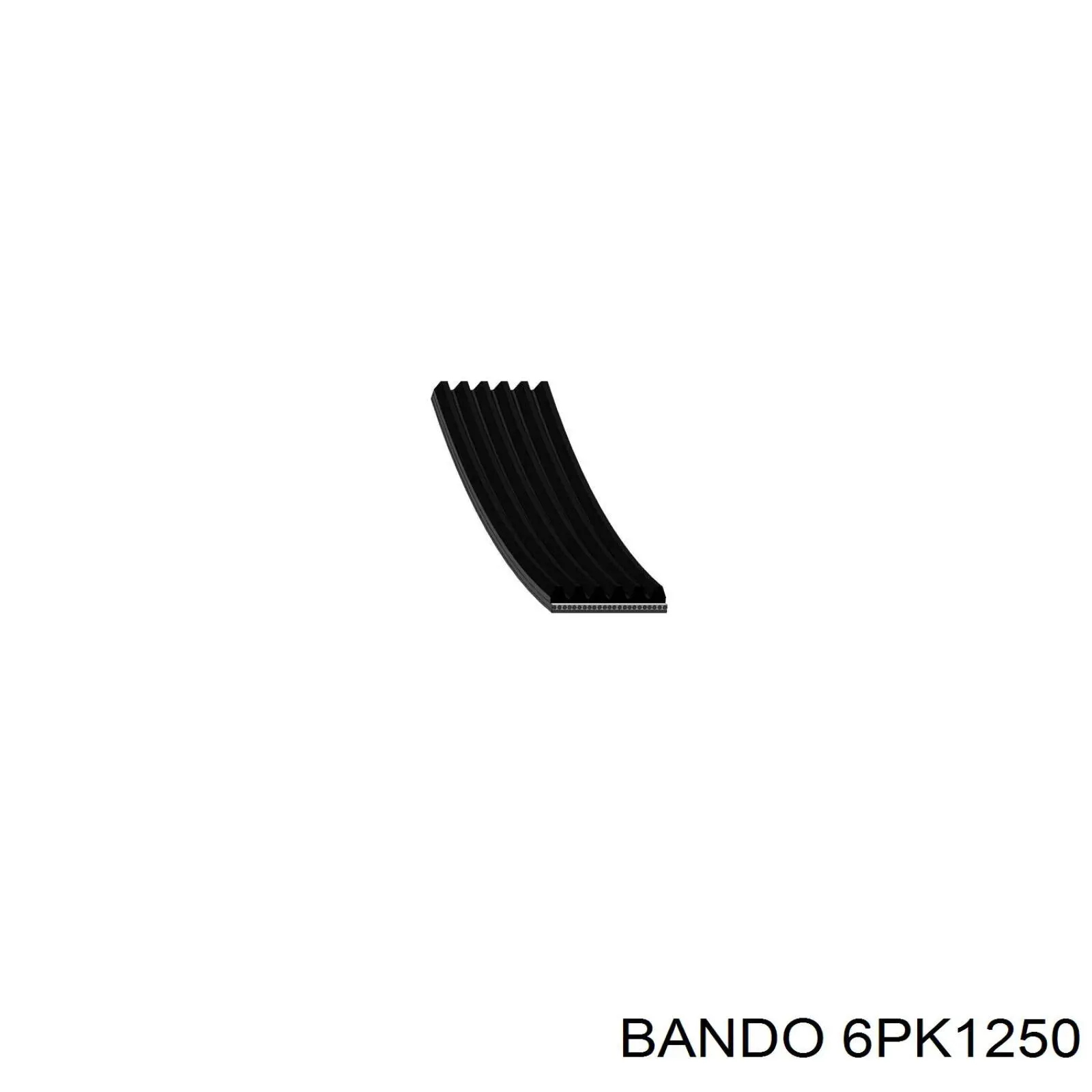 Клиновий ремінь Bando 6PK1250 ціна, від 13.47 USD
