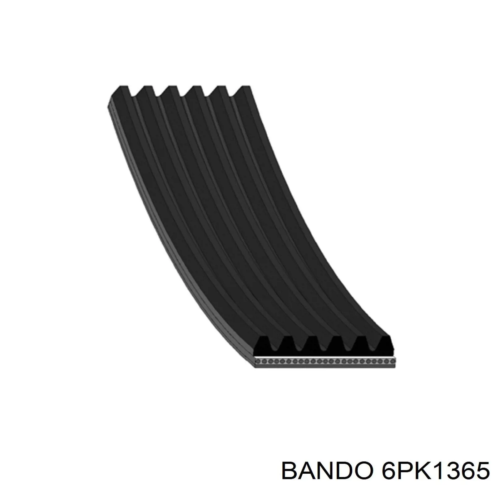 6PK1365 Bando ремінь приводний, агрегатів