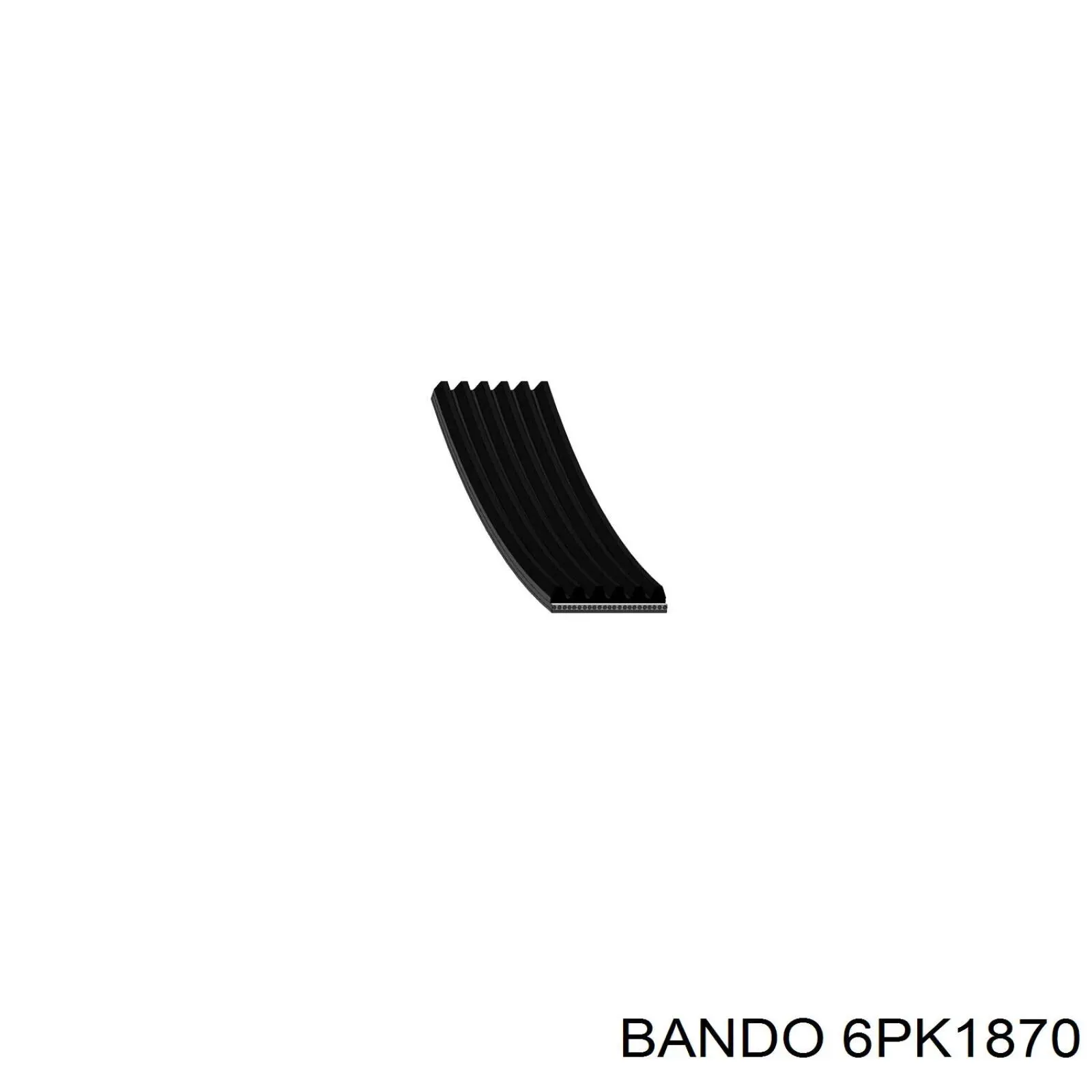 6PK1870 Bando ремінь приводний, агрегатів