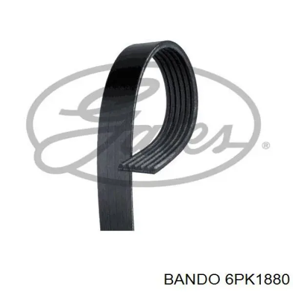 6PK1880 Bando Поліклиновий ремінь