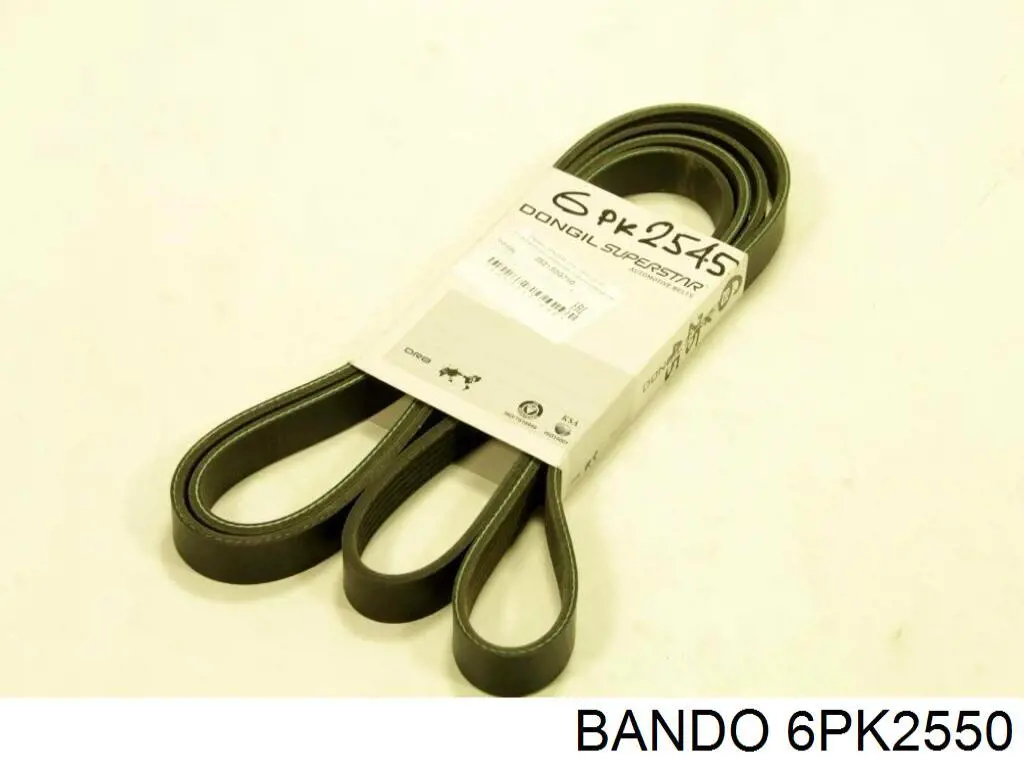 6PK2550 Bando Поліклиновий ремінь