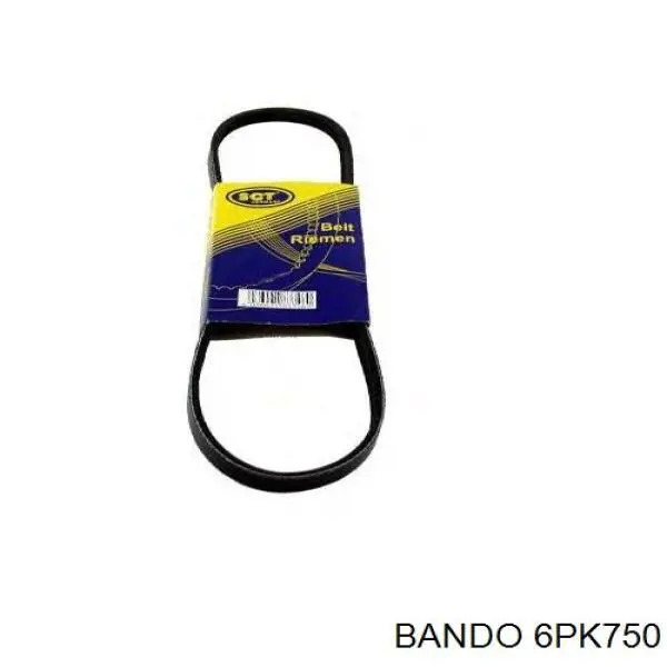 Ремінь кондиціонера Sasic 6PK755