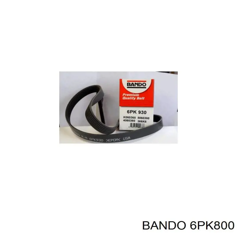6PK800 Bando Поліклиновий ремінь