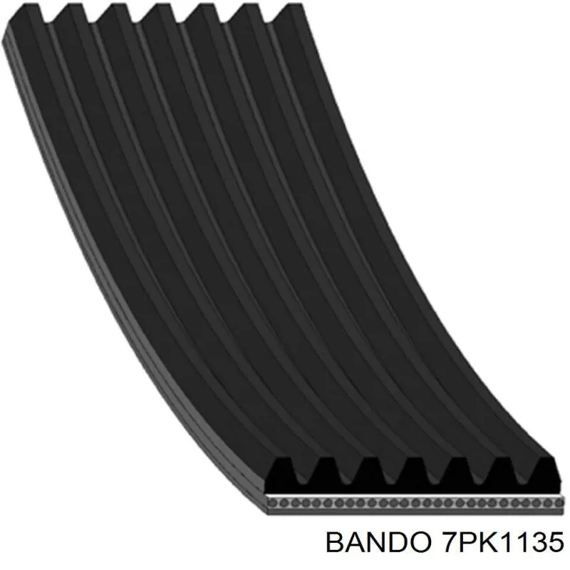 Ремінь приводний, агрегатів 7PK1135 Bando