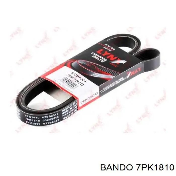 Купити 7PK1810 Bando Ремінь генератора
