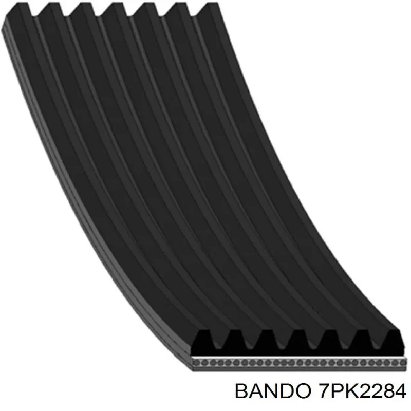 Ремінь приводний, агрегатів 7PK2284 Bando