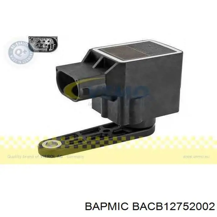 BACB12752002 Bapmic датчик рівня положення кузова, передній правий