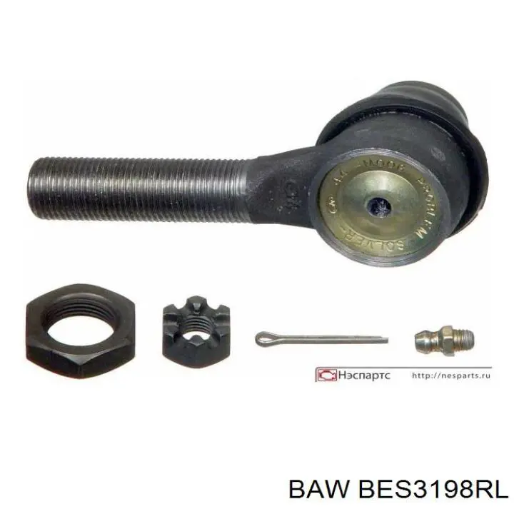 Наконечник рульовий BAW BES3198RL ціна, від 5.80 USD