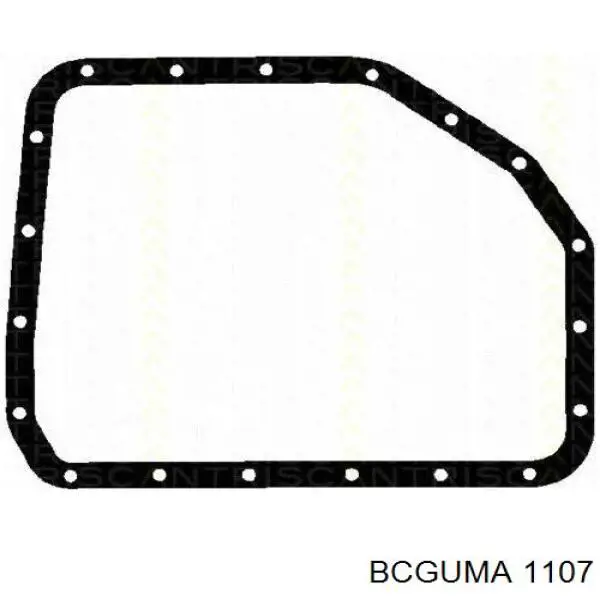 Купити 1107 Bcguma Задні втулки амортізатора