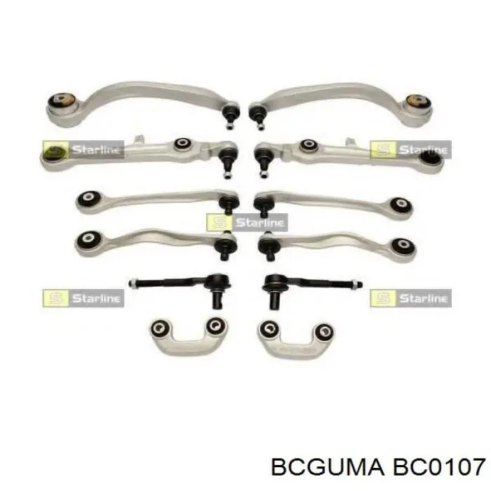 Пильник кульовий опори задньої підвіски BCGUMA BC0107