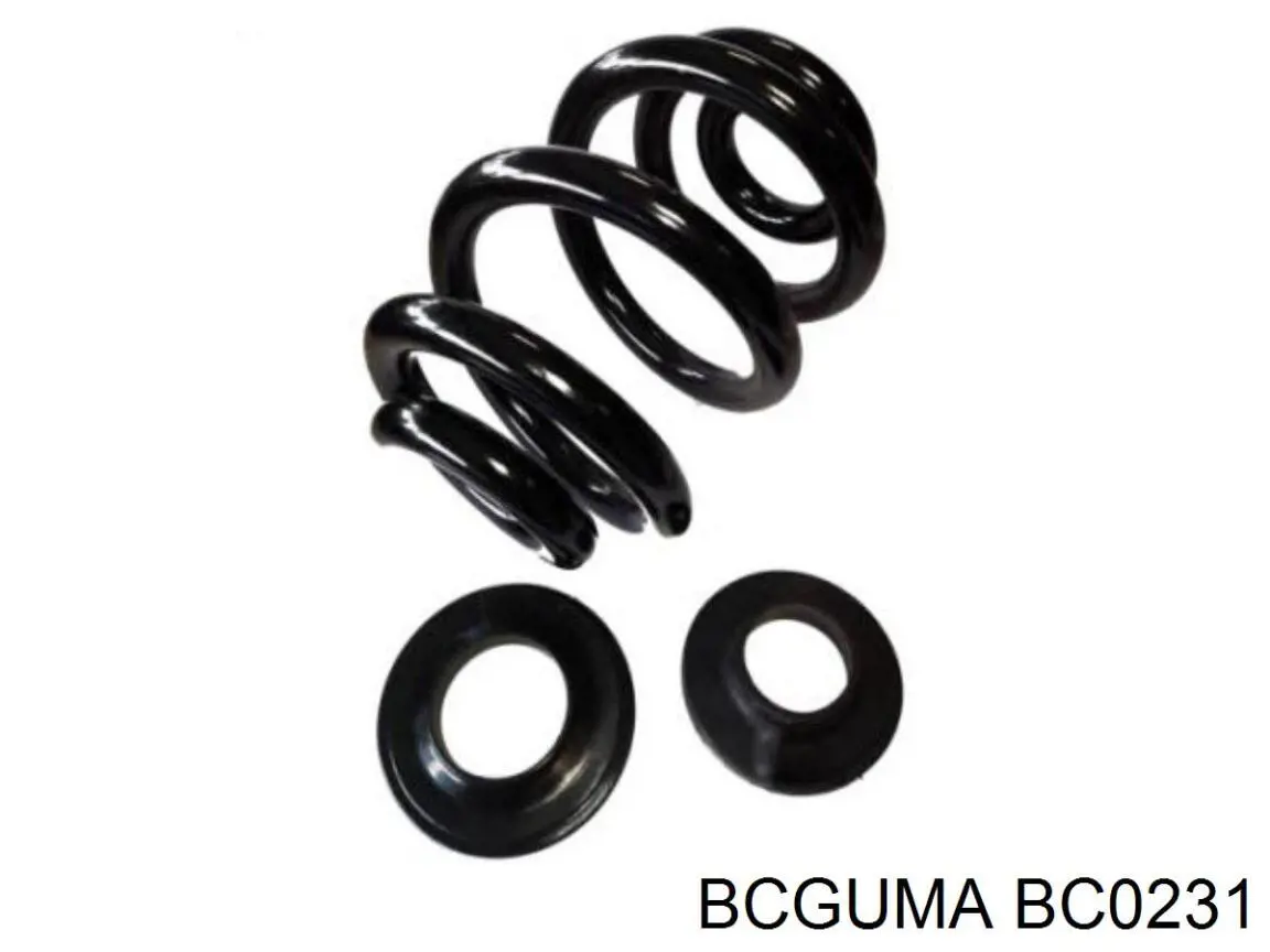 Проставка (гумове кільце) пружини задньої, нижня Bcguma BC0231 ціна, від 3.12 USD