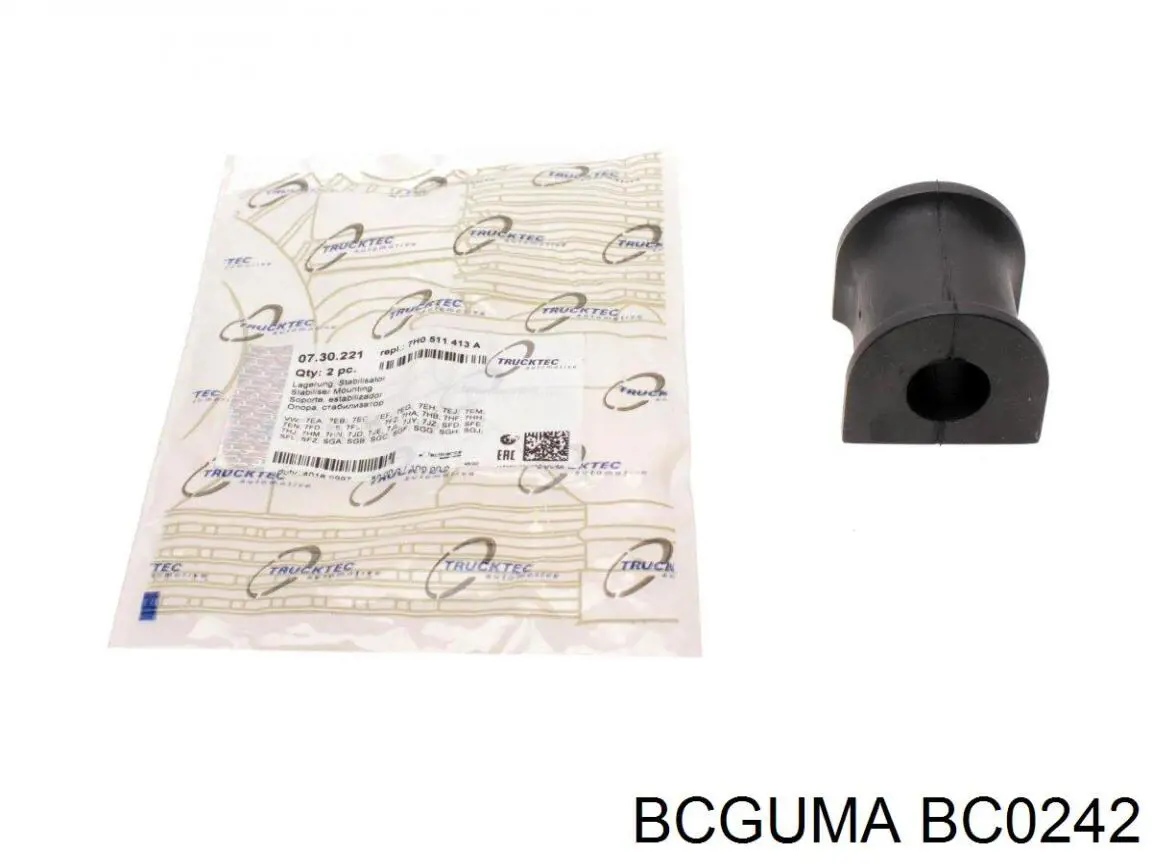 BC0242 Bcguma Втулка стабілізатора заднього, зовнішня