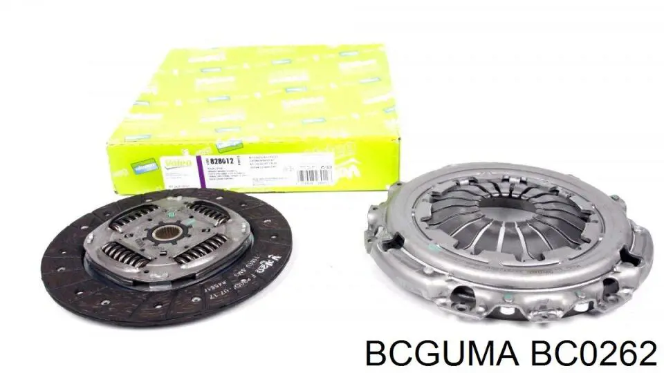 BC0262 Bcguma Сайлентблок амортизатора заднього