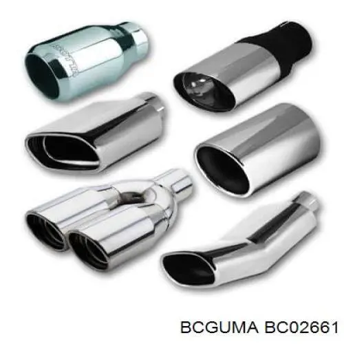 BC02661 Bcguma Гумка заднього стабілізатора